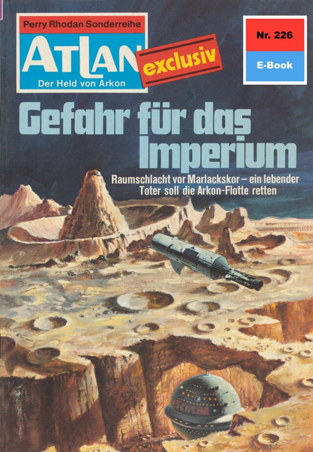 Portada de libro para Atlan 226: Gefahr für das Imperium