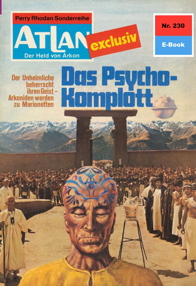 Book cover for Atlan 230: Das Psycho-Komplott