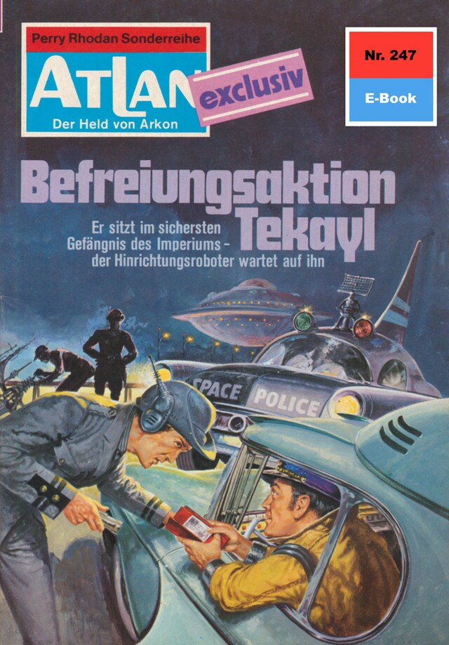 Buchcover für Atlan 247: Befreiungsaktion Tekayl