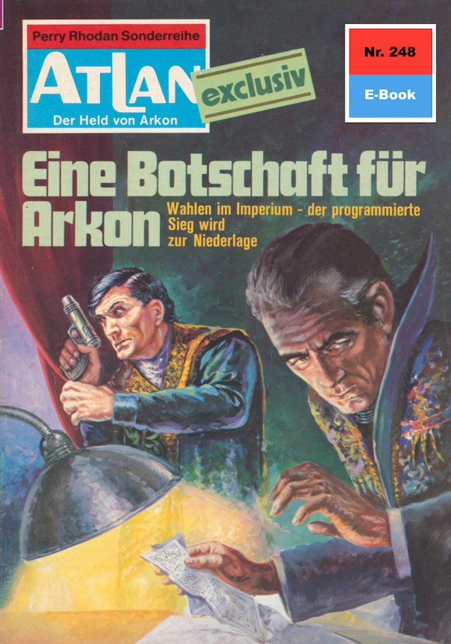 Book cover for Atlan 248: Eine Botschaft für Arkon