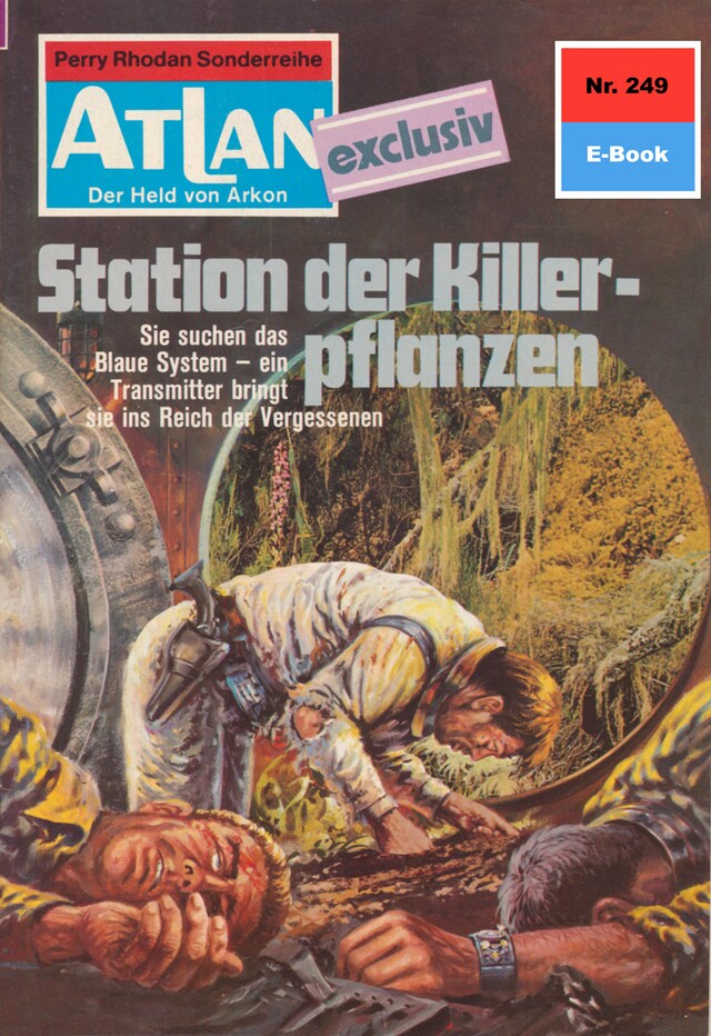 Book cover for Atlan 249: Station der Killerpflanzen