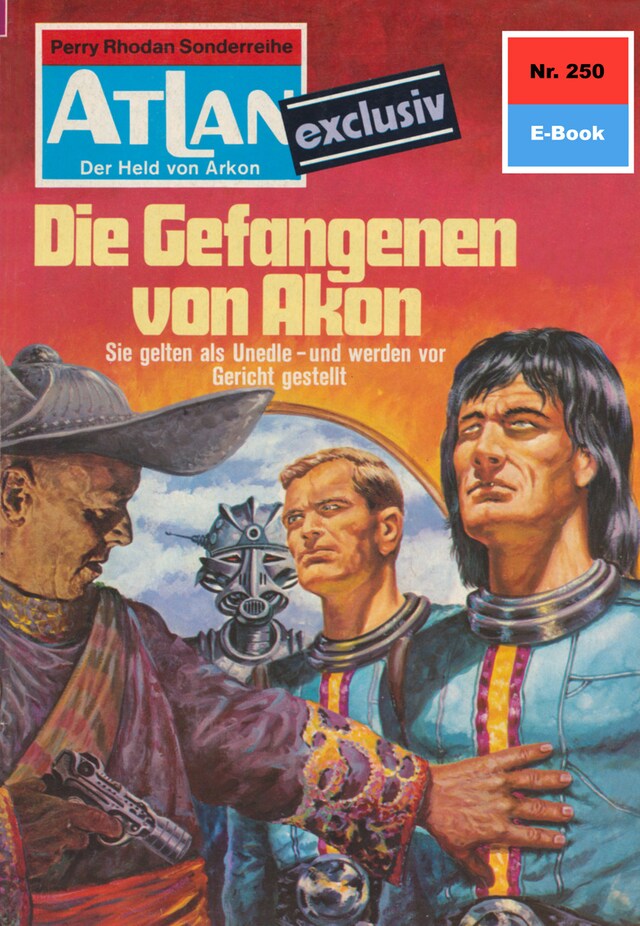 Book cover for Atlan 250: Die Gefangenen von Akon