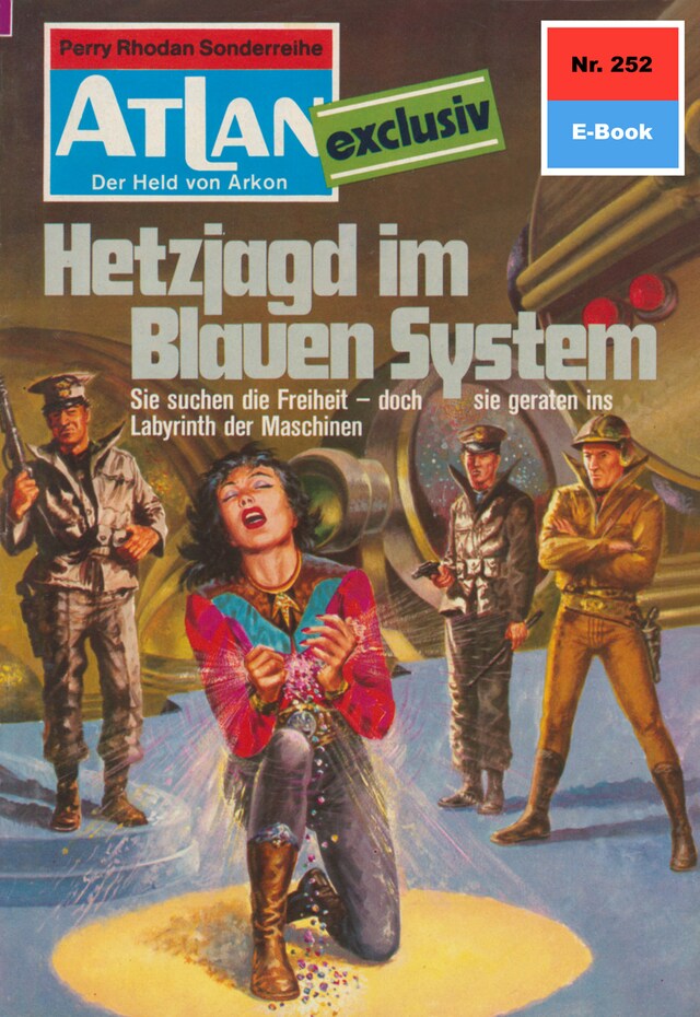 Book cover for Atlan 252: Hetzjagd im Blauen System