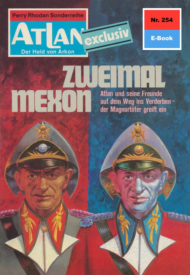 Copertina del libro per Atlan 254: Zweimal Mexon