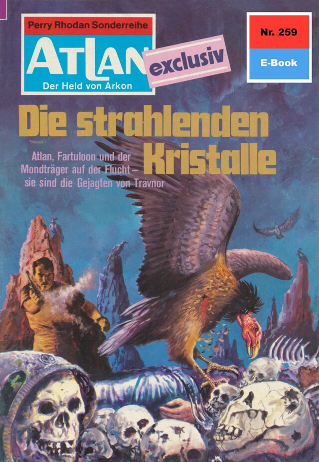 Couverture de livre pour Atlan 259: Die strahlenden Kristalle