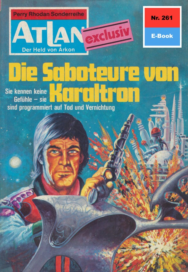 Book cover for Atlan 261: Die Saboteure von Karaltron