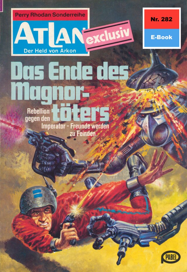 Couverture de livre pour Atlan 282: Das Ende des Magnortöters