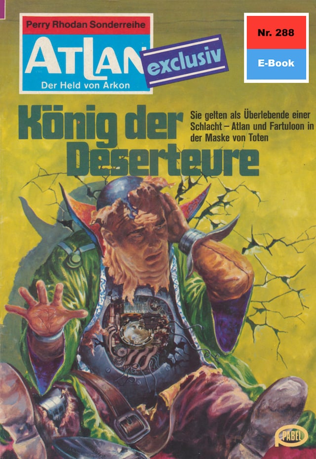 Buchcover für Atlan 288: König der Deserteure