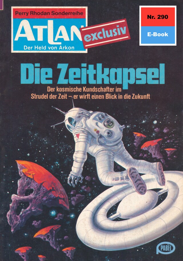 Couverture de livre pour Atlan 290: Die Zeitkapsel