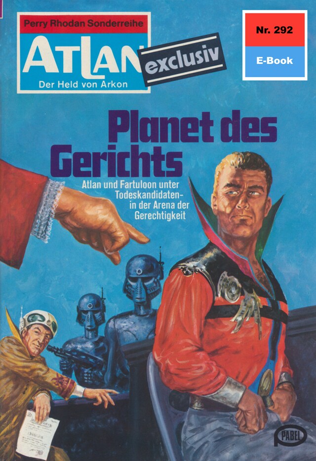 Book cover for Atlan 292: Planet des Gerichts