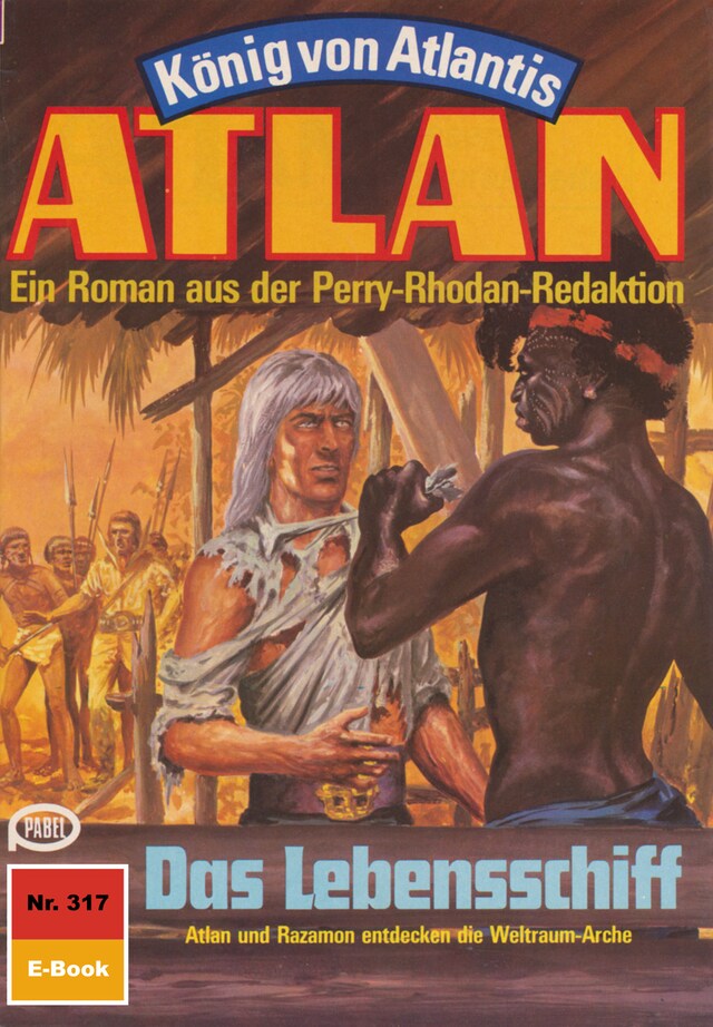 Copertina del libro per Atlan 317: Das Lebensschiff