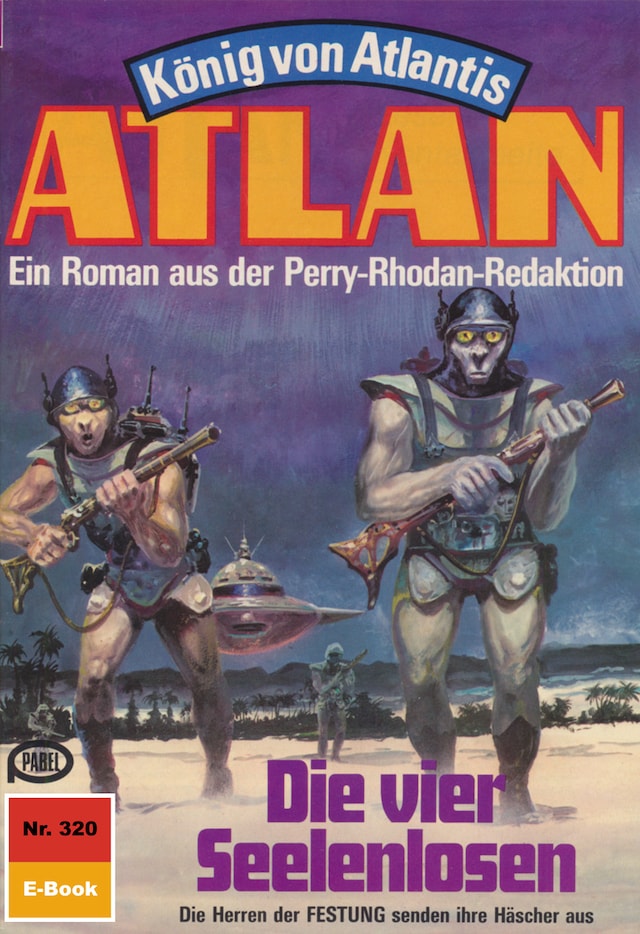 Book cover for Atlan 320: Die vier Seelenlosen