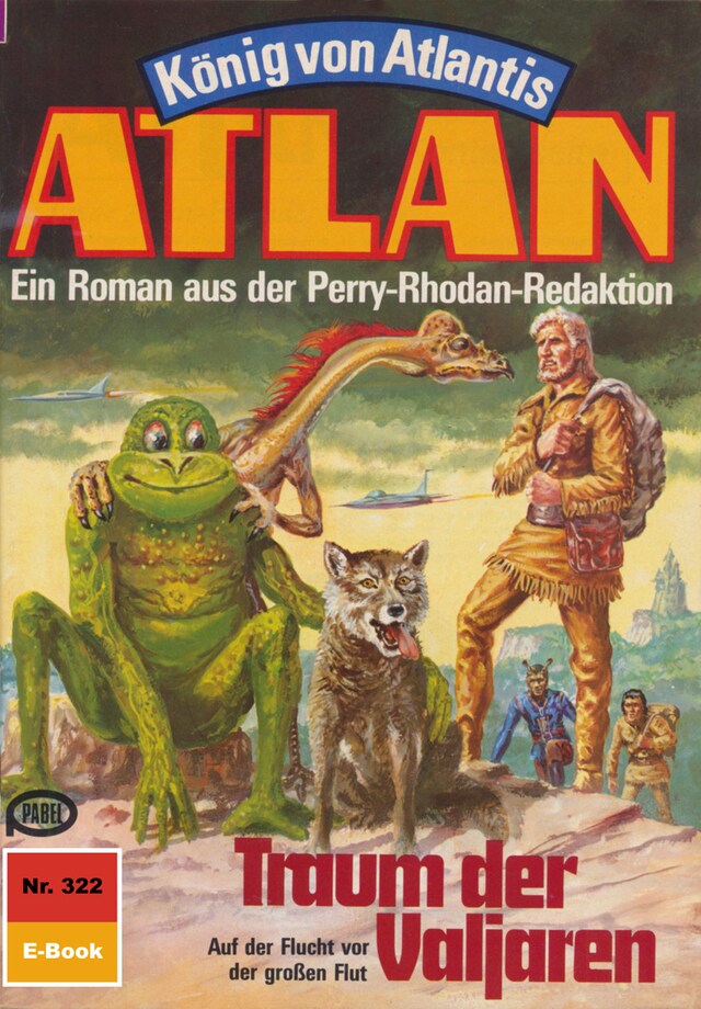 Buchcover für Atlan 322: Traum der Valjaren