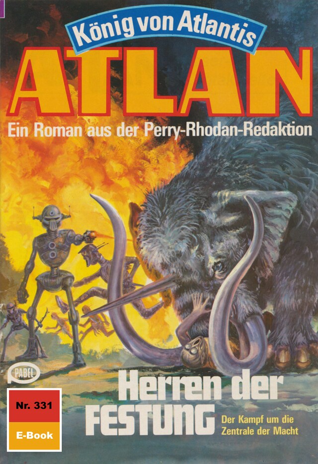 Copertina del libro per Atlan 331: Herren der FESTUNG