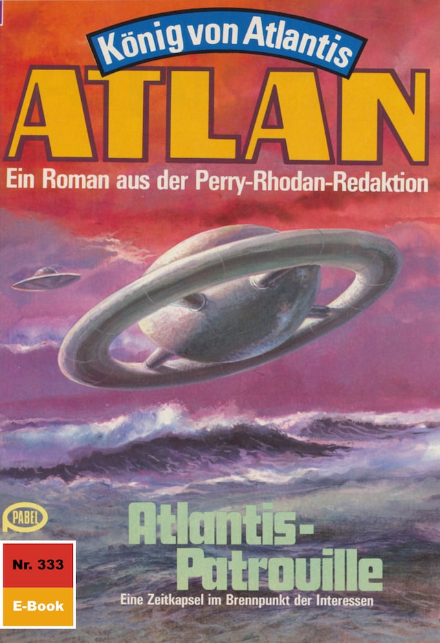 Buchcover für Atlan 333: Atlantis-Patrouille