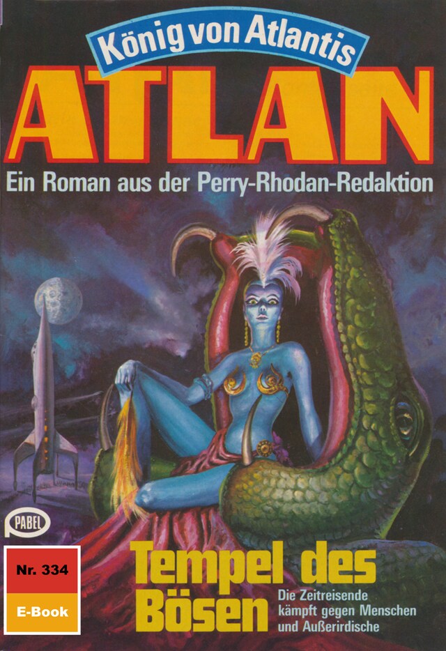 Book cover for Atlan 334: Tempel des Bösen