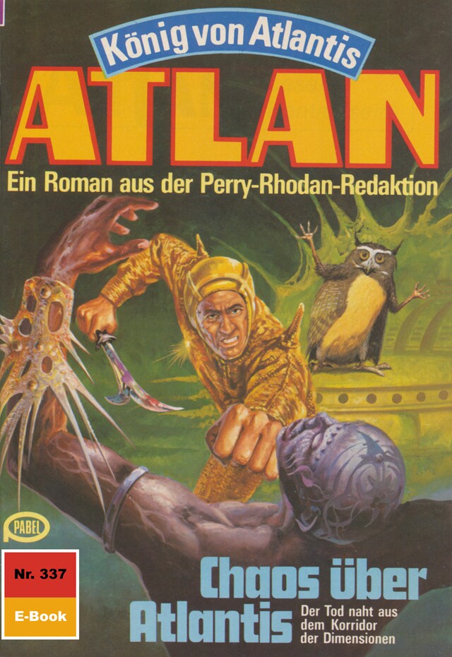 Kirjankansi teokselle Atlan 337: Chaos über Atlantis