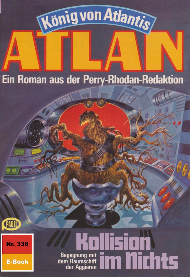 Couverture de livre pour Atlan 338: Kollision im Nichts