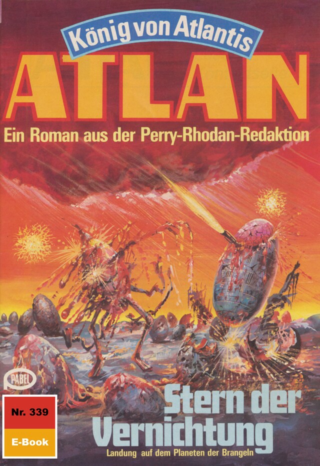 Couverture de livre pour Atlan 339: Stern der Vernichtung