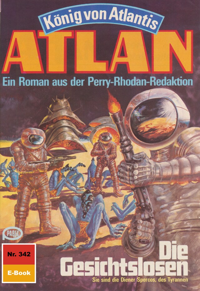 Buchcover für Atlan 342: Die Gesichtslosen