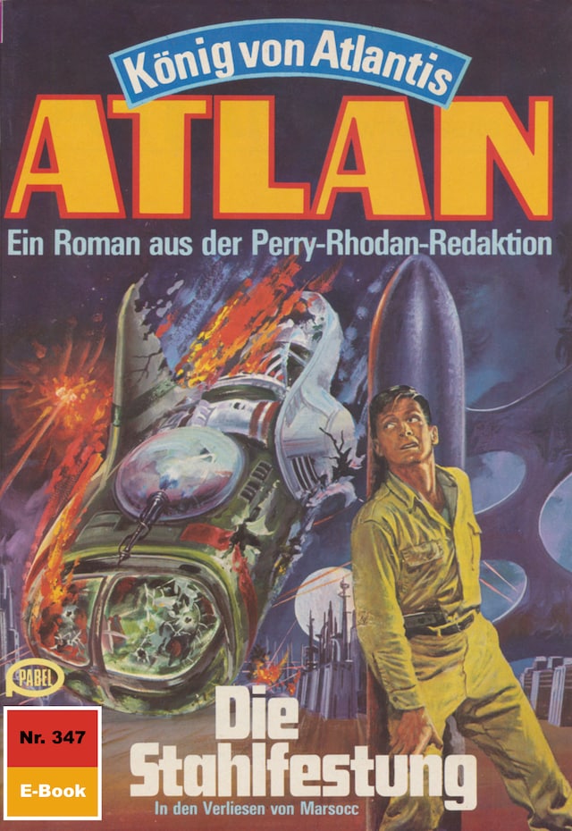 Buchcover für Atlan 347: Die Stahlfestung