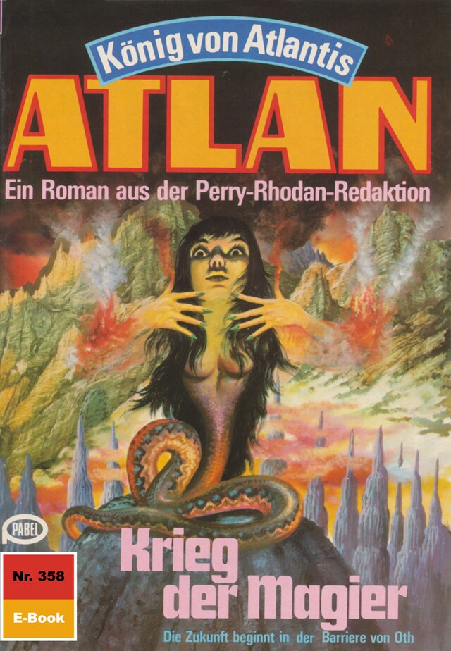 Copertina del libro per Atlan 358: Krieg der Magier