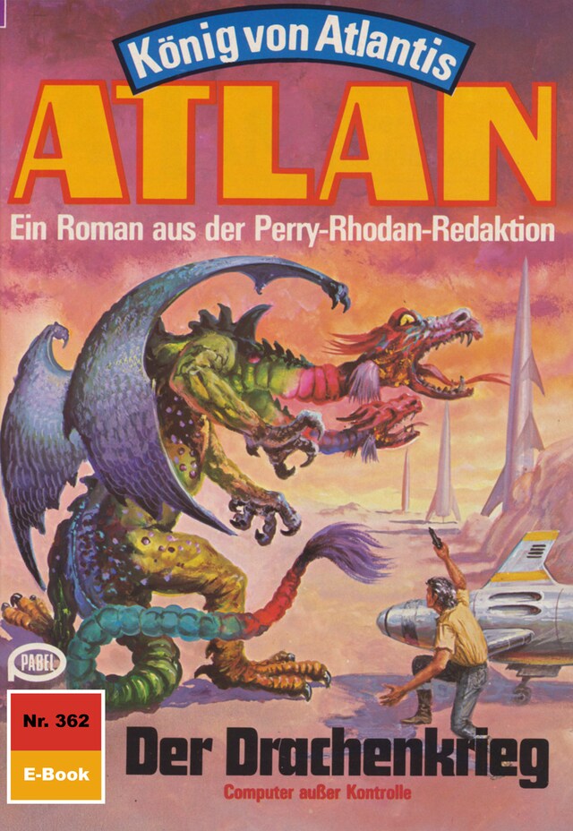 Buchcover für Atlan 362: Der Drachenkrieg