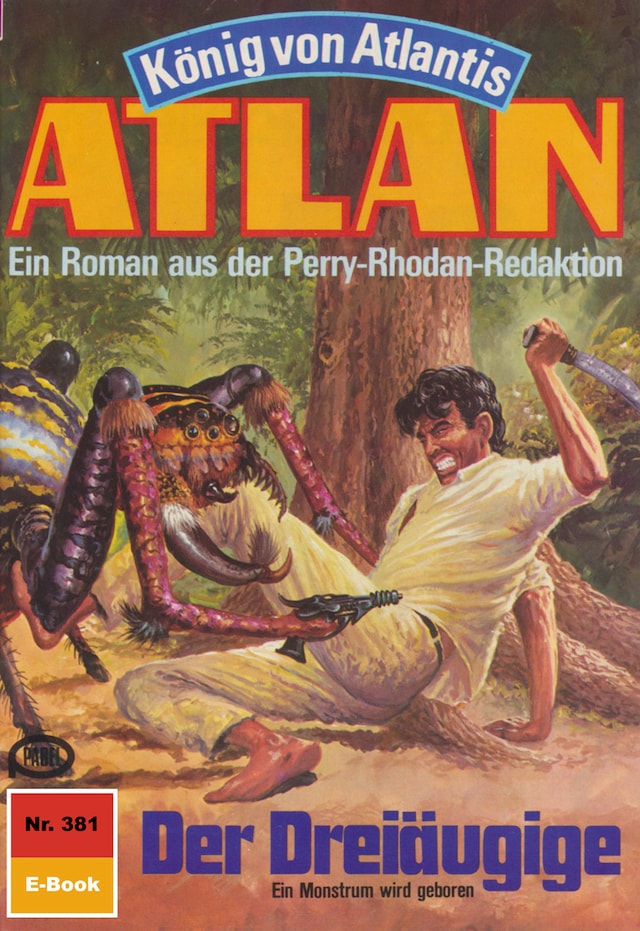 Book cover for Atlan 381: Der Dreiäugige
