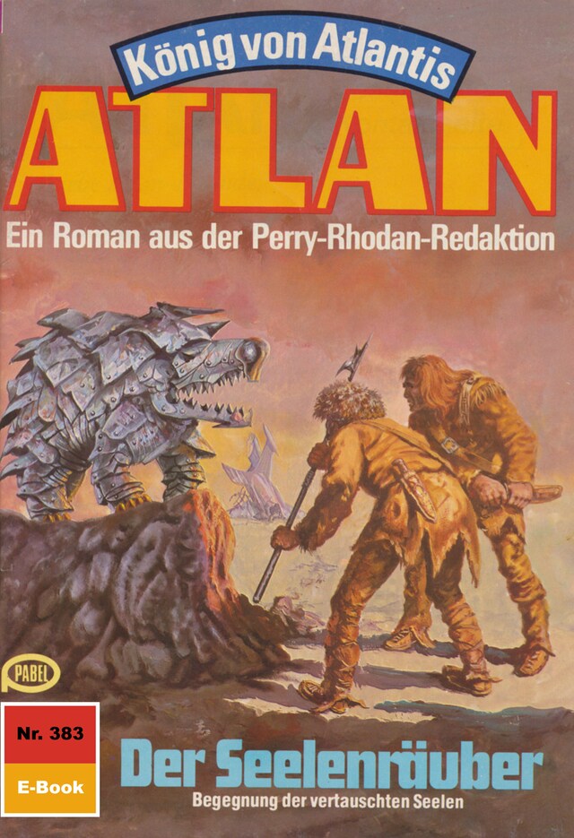 Buchcover für Atlan 383: Der Seelenräuber