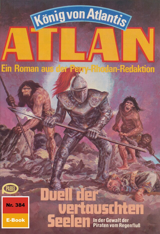 Buchcover für Atlan 384: Duell der vertauschten Seelen