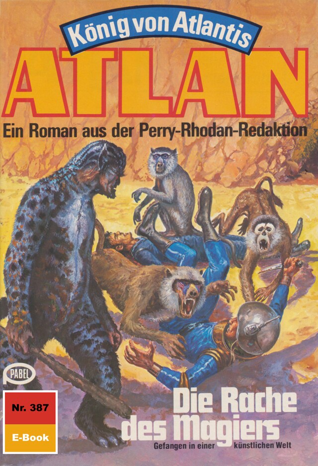 Book cover for Atlan 387: Die Rache des Magiers