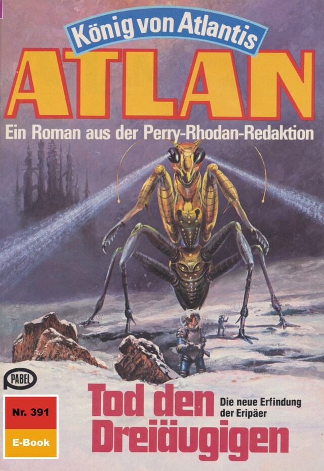 Couverture de livre pour Atlan 391: Tod den Dreiäugigen