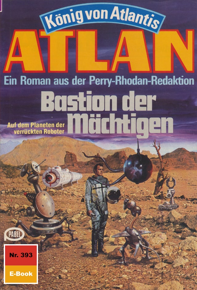 Buchcover für Atlan 393: Bastion der Mächtigen