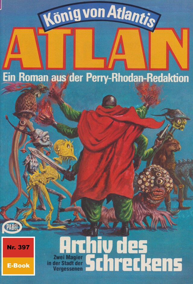 Copertina del libro per Atlan 397: Archiv des Schreckens
