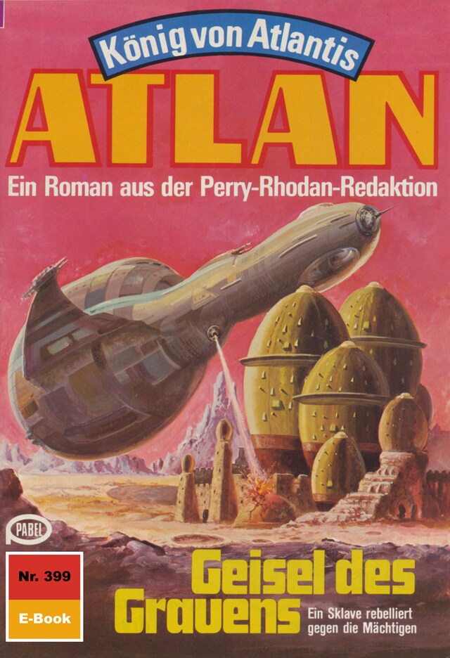 Buchcover für Atlan 399: Geisel des Grauens