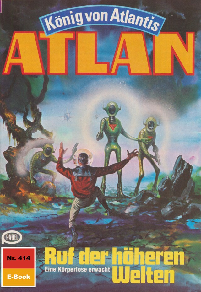 Couverture de livre pour Atlan 414: Ruf der höheren Welten