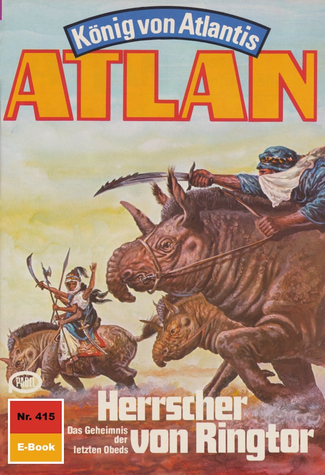 Book cover for Atlan 415: Herrscher von Ringtor