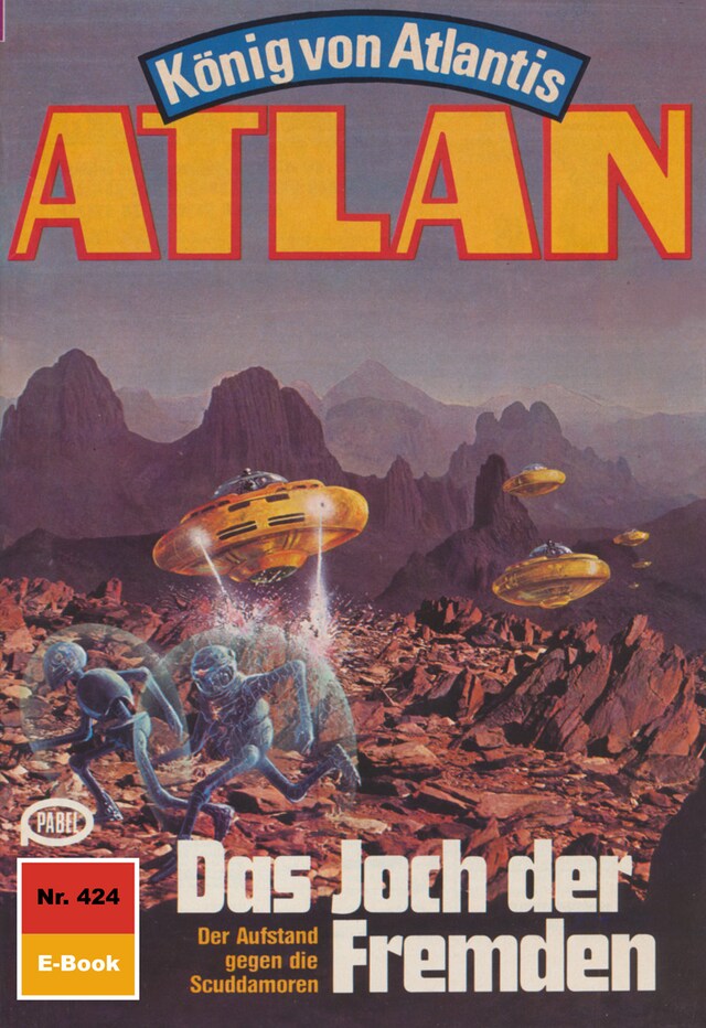 Buchcover für Atlan 424: Das Joch der Fremden