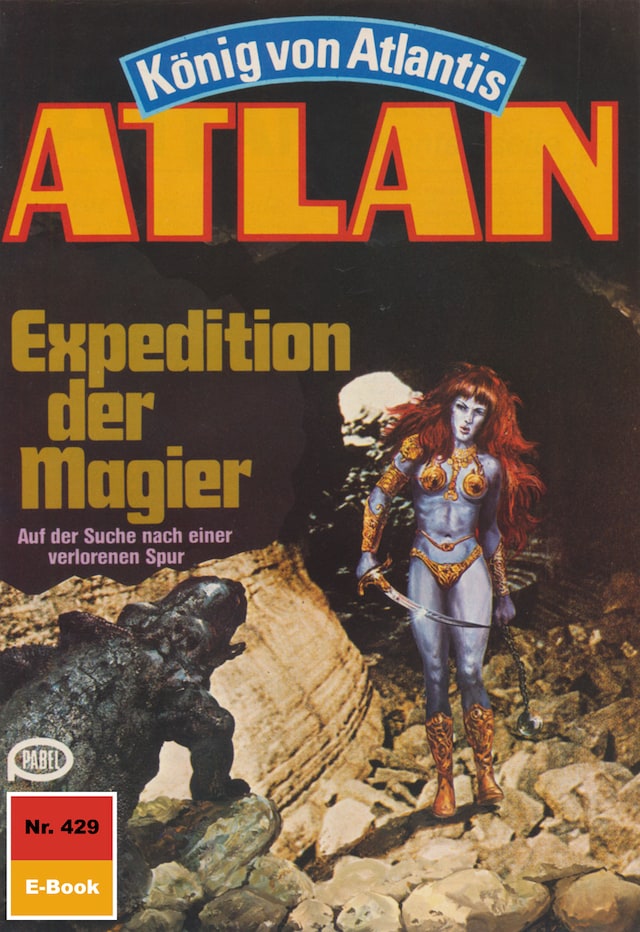 Bogomslag for Atlan 429: Expedition der Magier