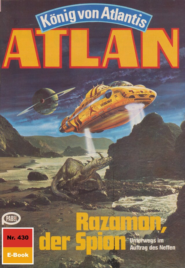 Couverture de livre pour Atlan 430: Razamon, der Spion