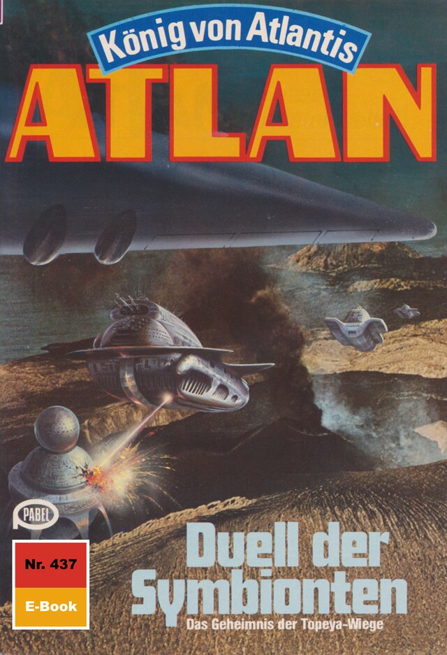 Couverture de livre pour Atlan 437: Duell der Symbionten