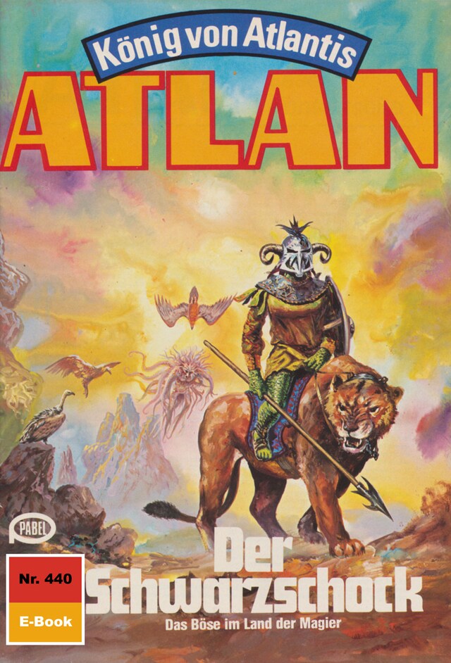 Copertina del libro per Atlan 440: Der Schwarzschock