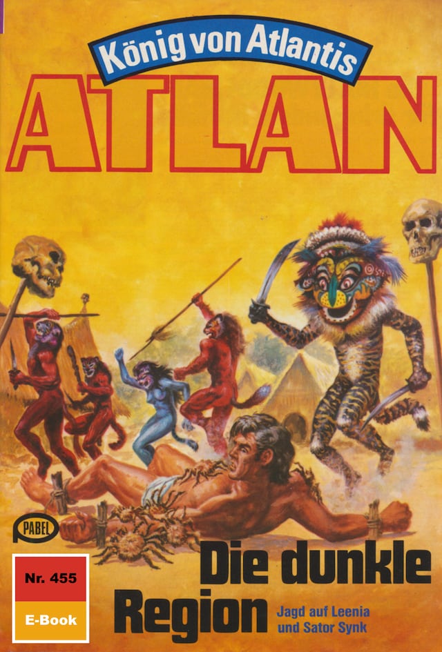 Book cover for Atlan 455: Die dunkle Region
