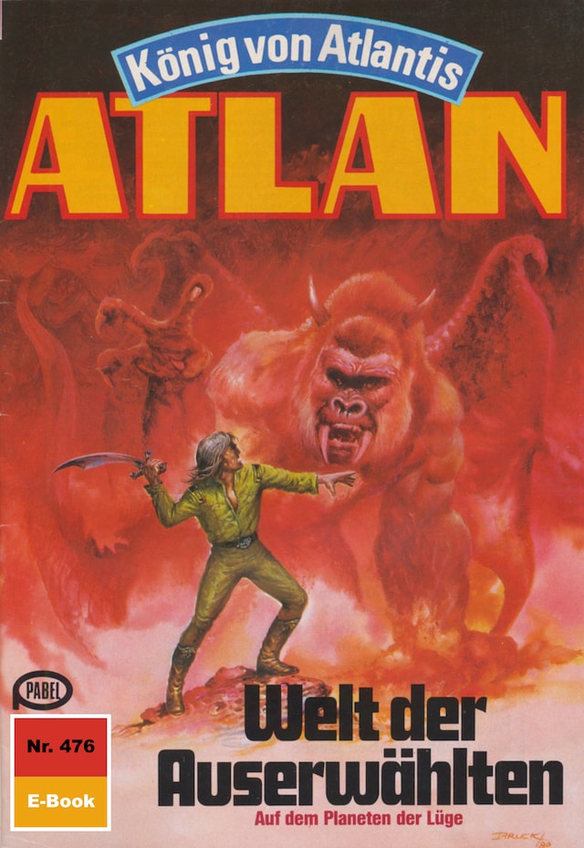 Book cover for Atlan 476: Welt der Auserwählten