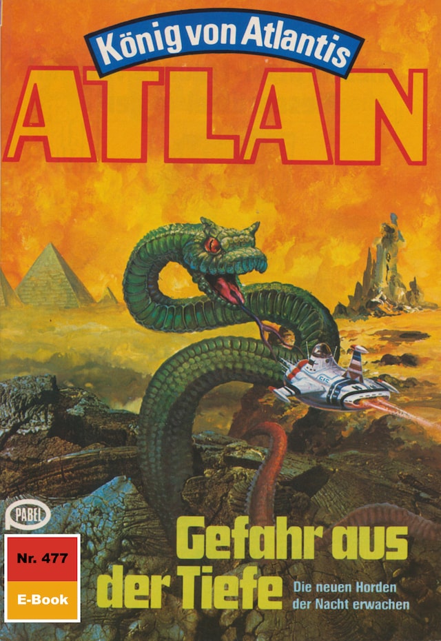 Book cover for Atlan 477: Gefahr aus der Tiefe