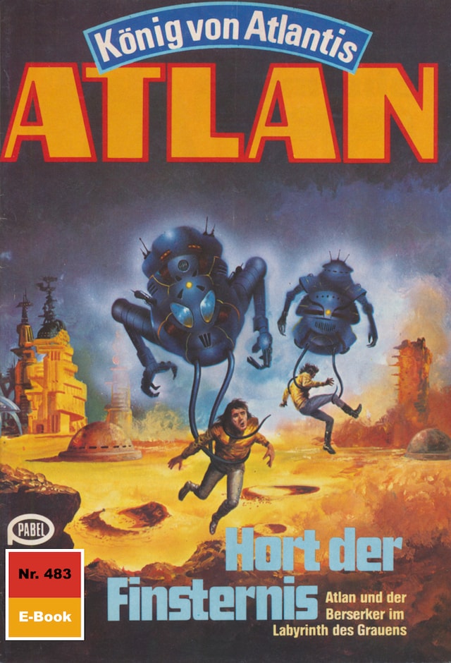 Portada de libro para Atlan 483: Hort der Finsternis