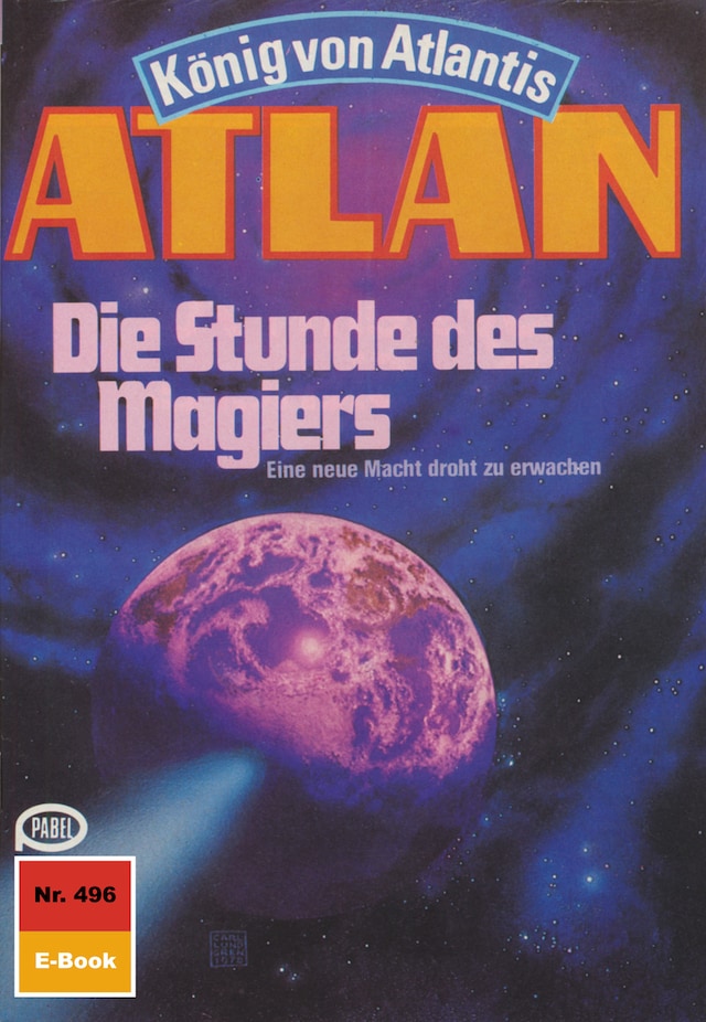Book cover for Atlan 496: Die Stunde des Magiers