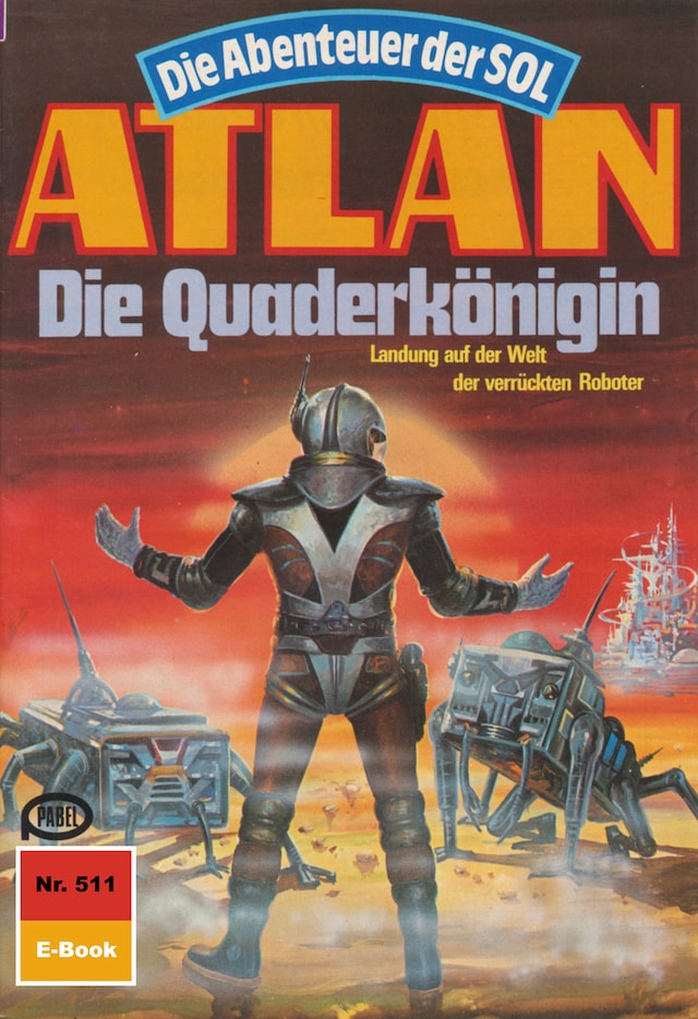 Book cover for Atlan 511: Die Quaderkönigin