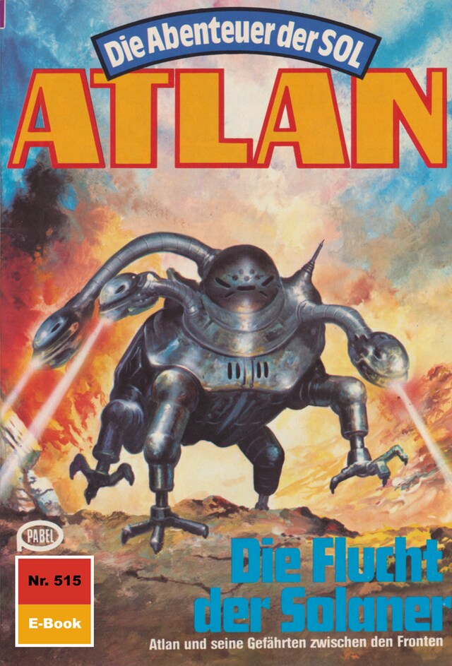 Book cover for Atlan 515: Die Flucht der Solaner