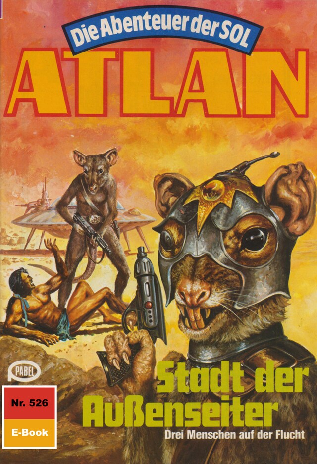 Buchcover für Atlan 526: Stadt der Außenseiter